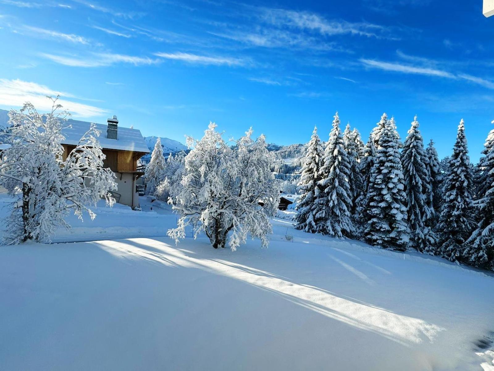Le Flocon Du Mont Darbois Classe 3 Etoiles Megève Kültér fotó