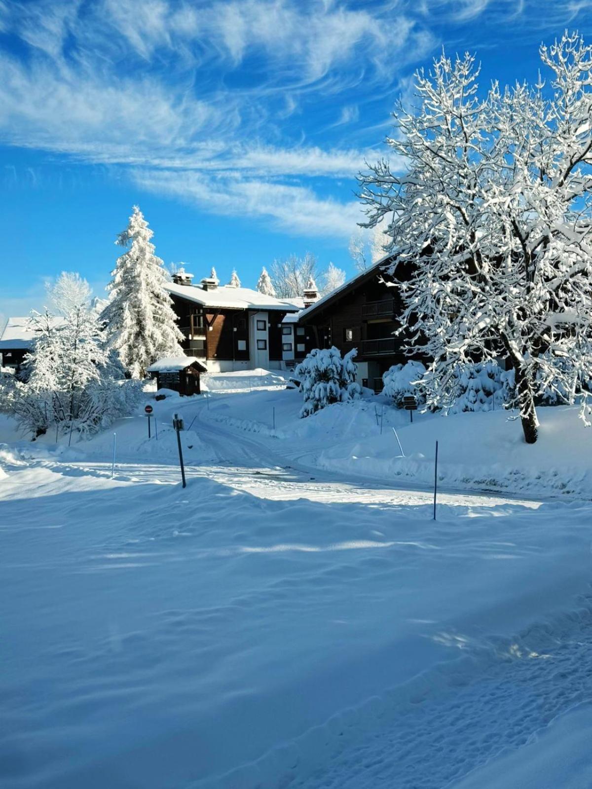 Le Flocon Du Mont Darbois Classe 3 Etoiles Megève Kültér fotó