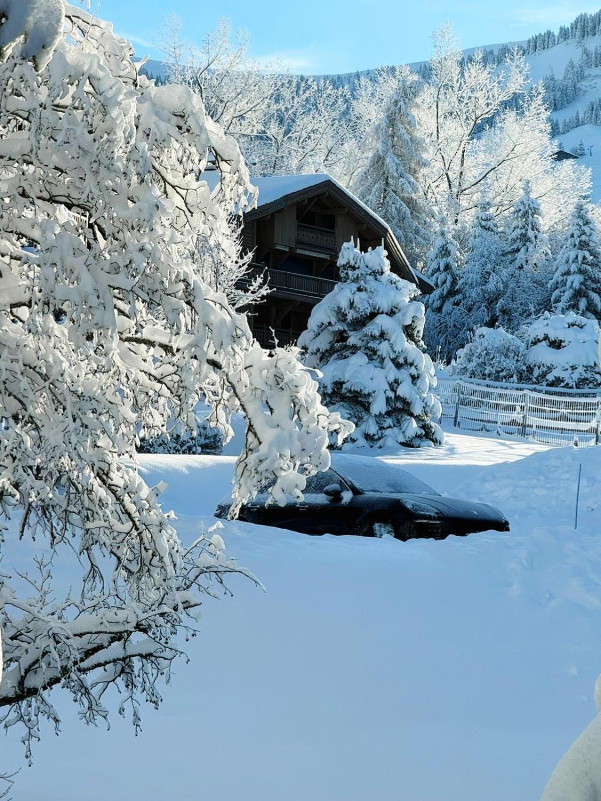 Le Flocon Du Mont Darbois Classe 3 Etoiles Megève Kültér fotó