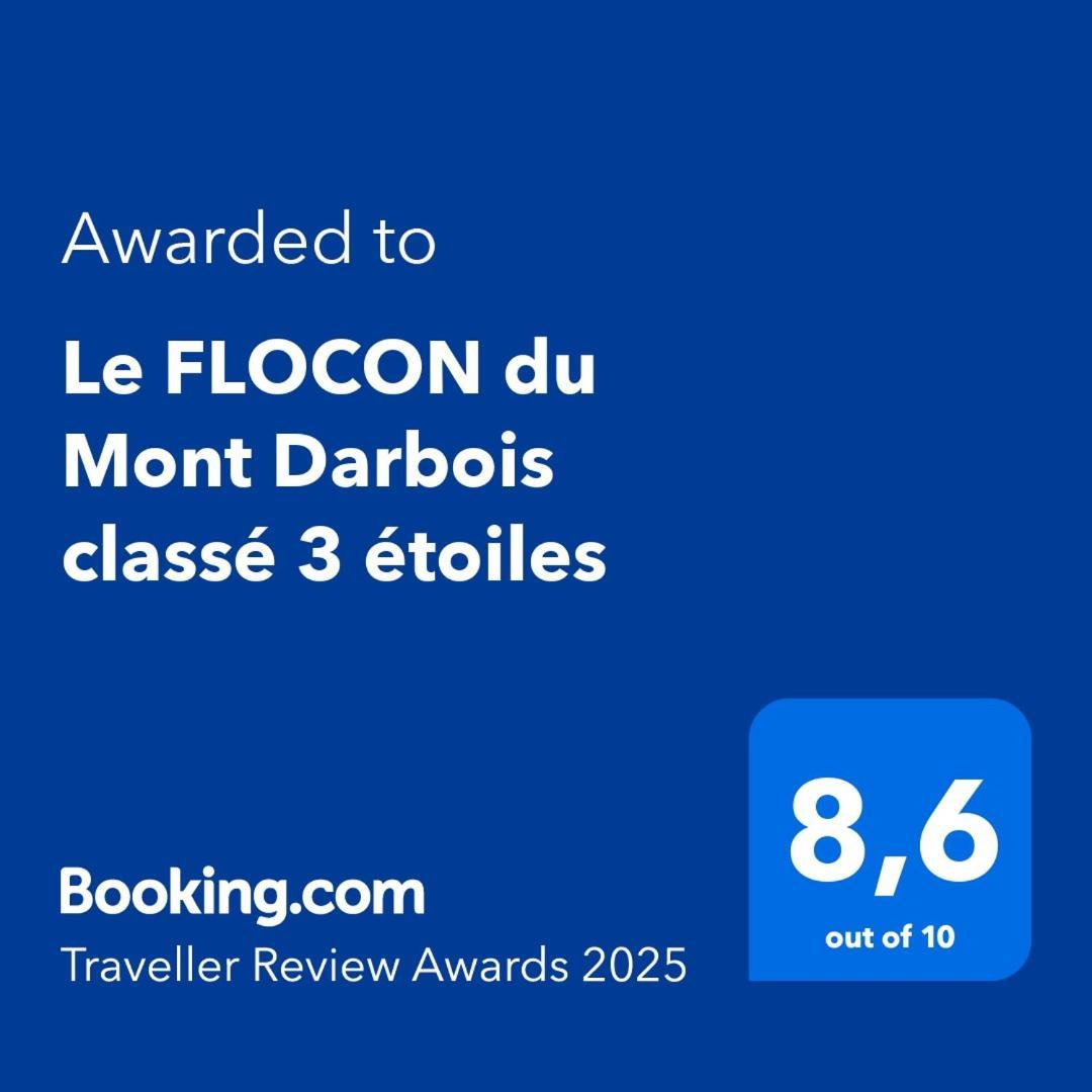 Le Flocon Du Mont Darbois Classe 3 Etoiles Megève Kültér fotó
